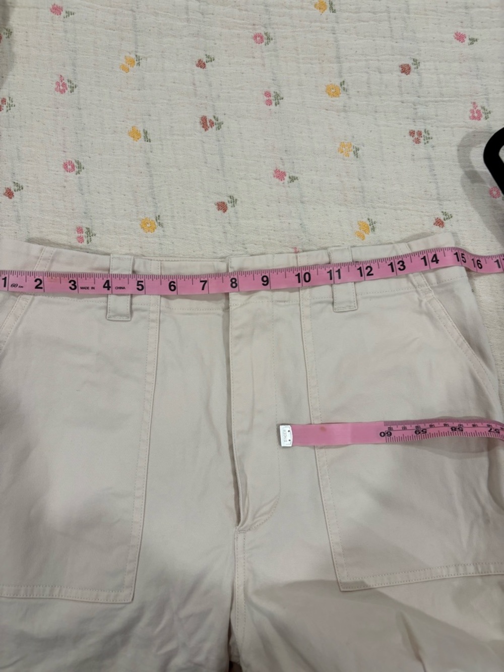 Jenni Kayne Cotton Ranger trouser in Cream size 8 - Picture 8 of 10
